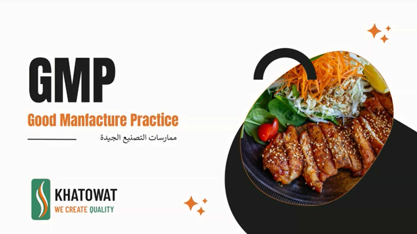 الممارسات الجيده للتصنيع ( GMP )